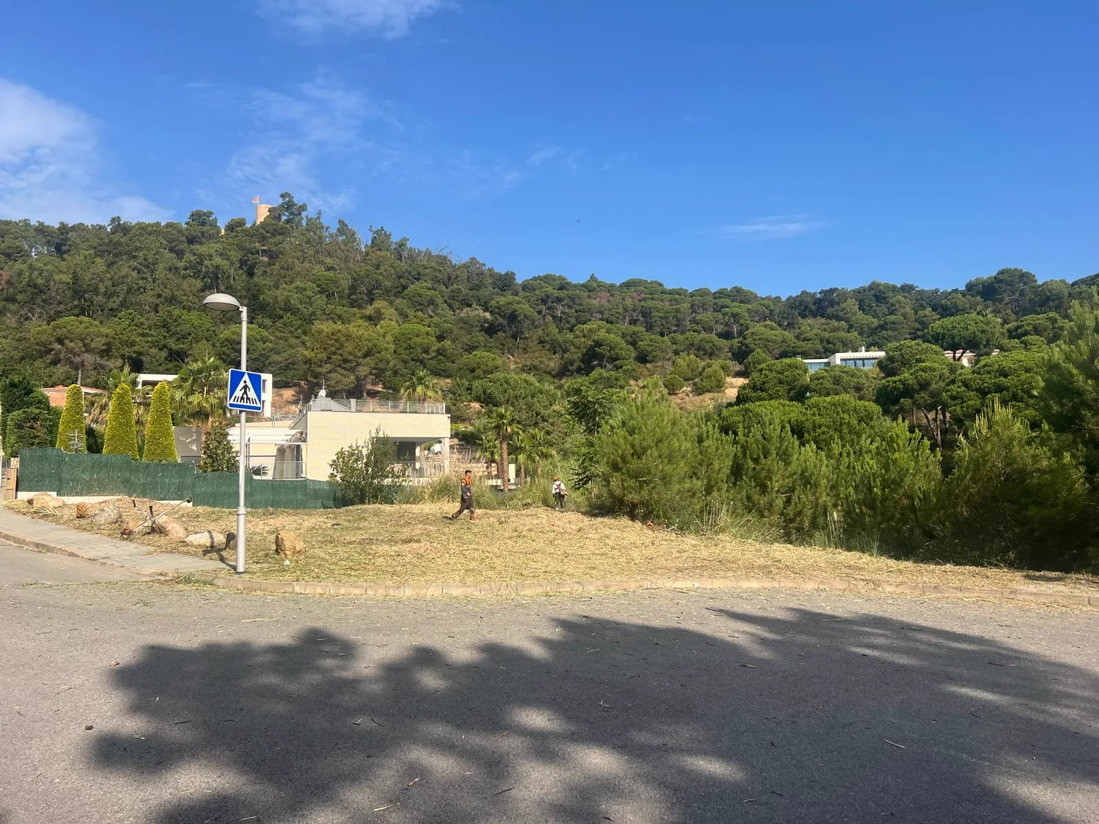 Treballs de prevenció d'incendis a Sant Francesc de Blanes